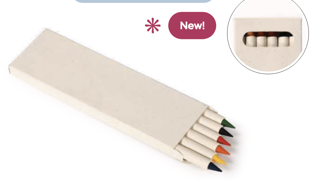 Carta latte set pastelli lunghi