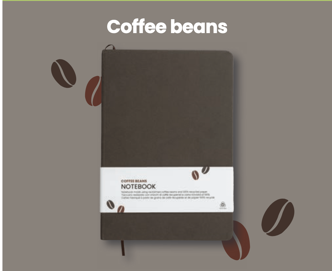 Quaderno Ecologico con Scarti di Caffè, Kiwi e Agrumi – Carta Naturale Riciclata - immagine 4
