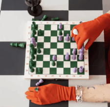 Gioco Degli Scacchi/Backgammon In Legno FSC©