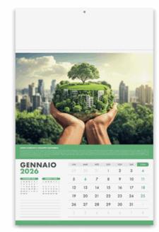 Calendario Dell’ecologia Con Carta FSC