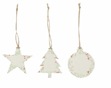 Decorazioni Natalizie In Carta Semi