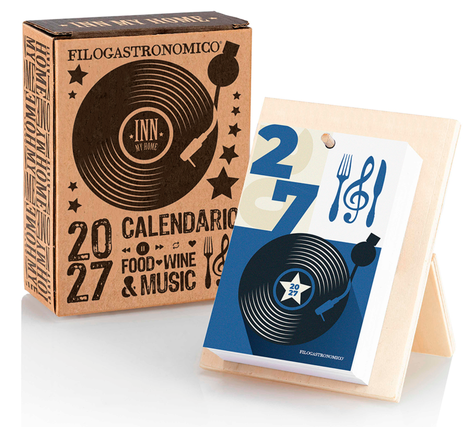 Calendario Filogastronomico 2027: 365 giorni di gusto, vino e musica -