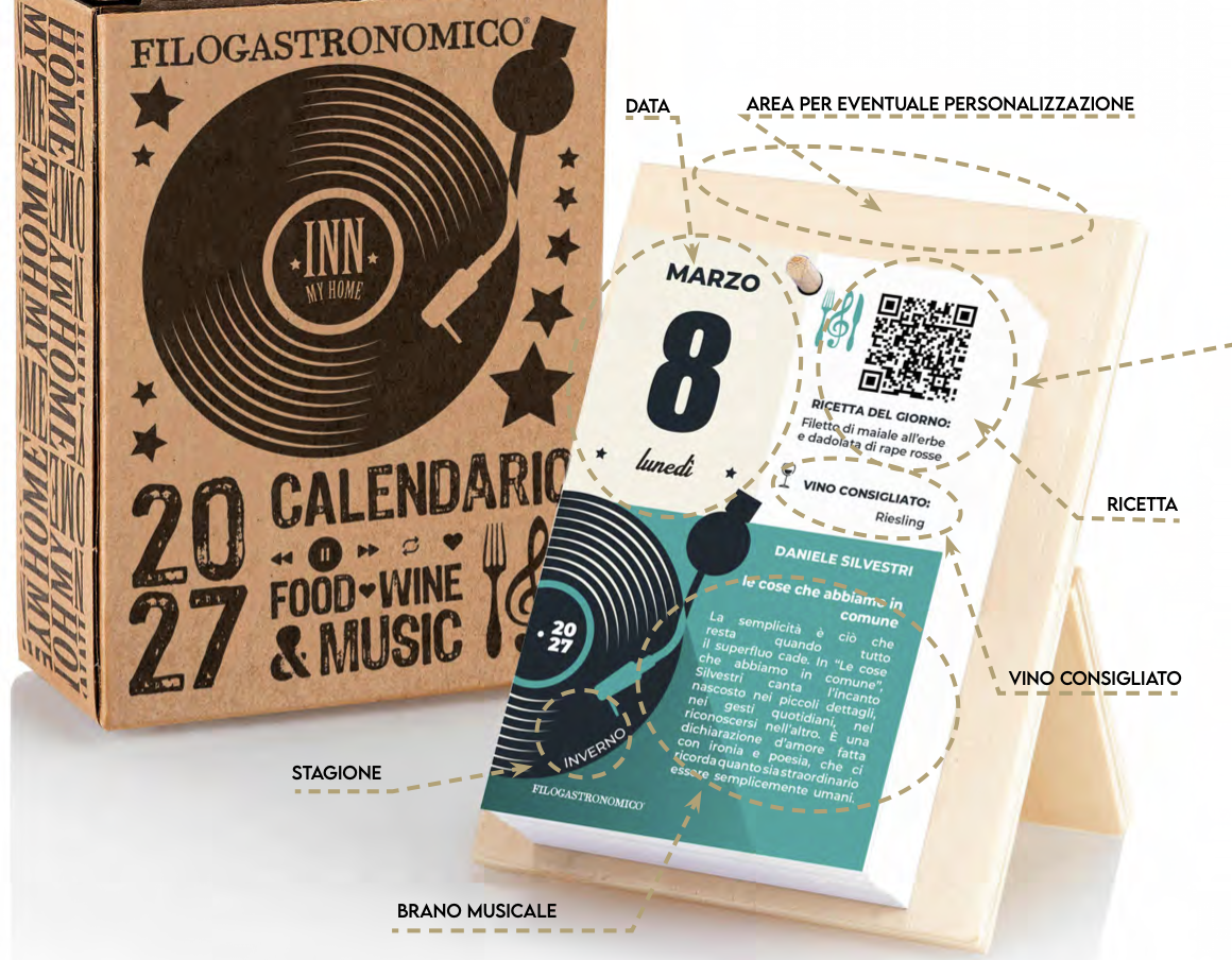 Calendario Filogastronomico 2027: 365 giorni di gusto, vino e musica - - immagine 4