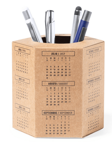 Portapenne in cartone riciclato personalizzato full color - immagine 6