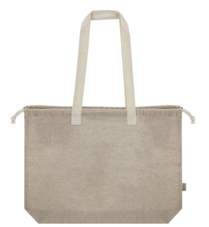 Borsa extra large realizzata in cotone riciclato - immagine 2