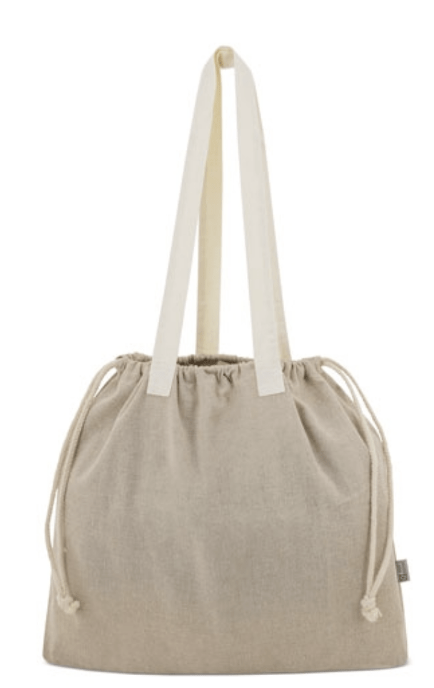 Borsa extra large realizzata in cotone riciclato - immagine 3