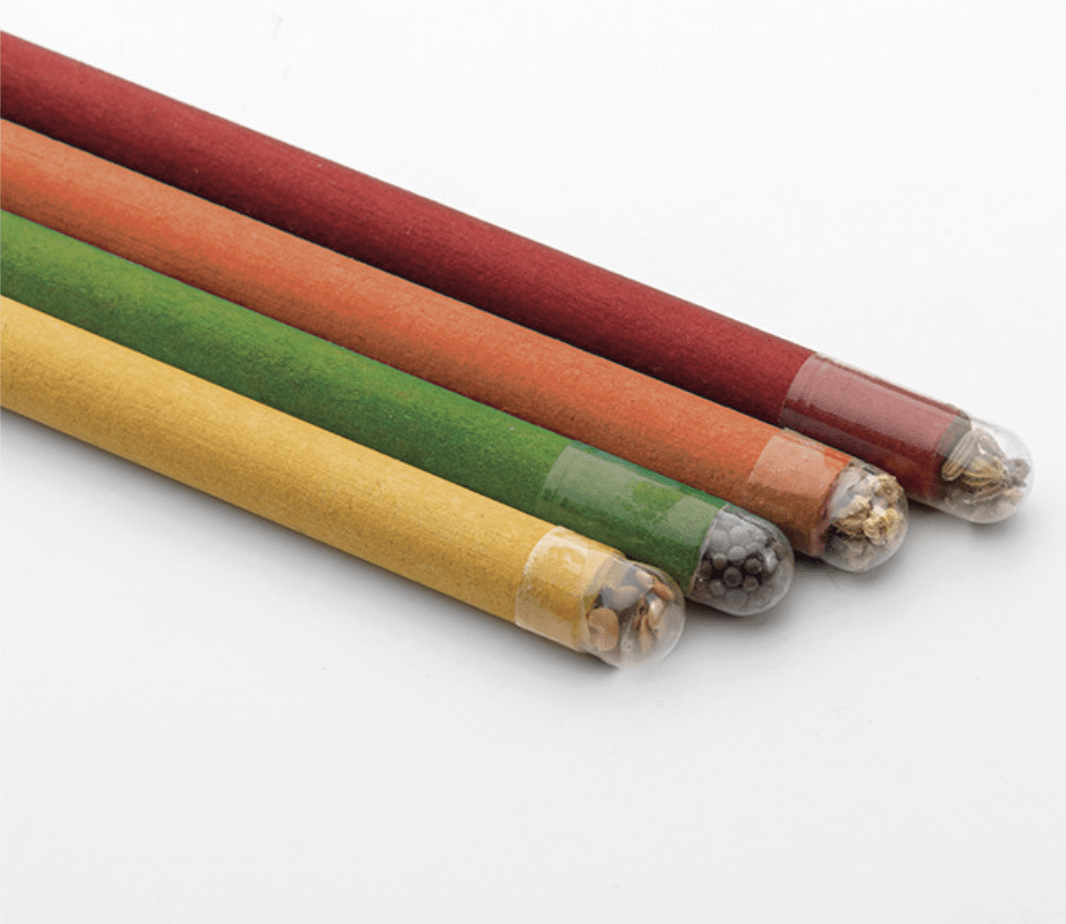 Set 4 Matite Piantabili in Carta con Semi in Astuccio Riciclato - immagine 2