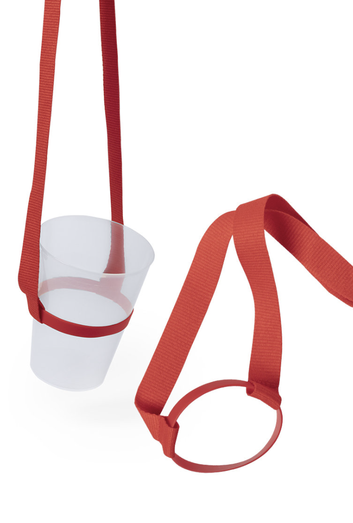 Nastro da collo porta bicchiere/lattina - immagine 6