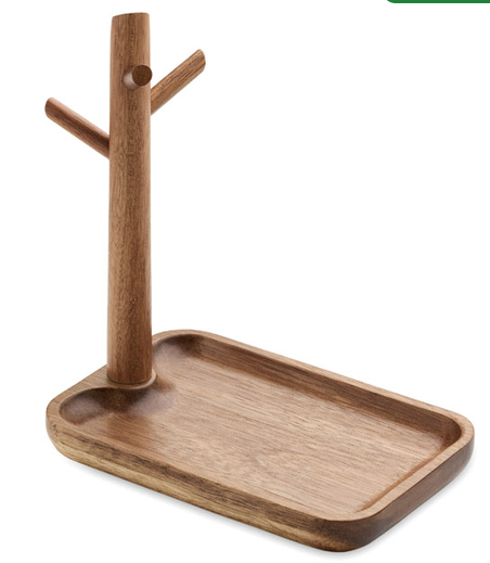 Organizzatore da Tavolo in Legno Naturale - immagine 2