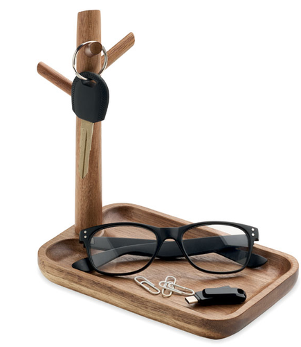 Organizzatore da Tavolo in Legno Naturale - immagine 5