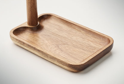 Organizzatore da Tavolo in Legno Naturale - immagine 4